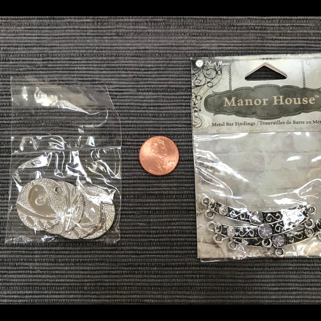Silver Metal Bar/Bird Pendants Jewelry Art Supply